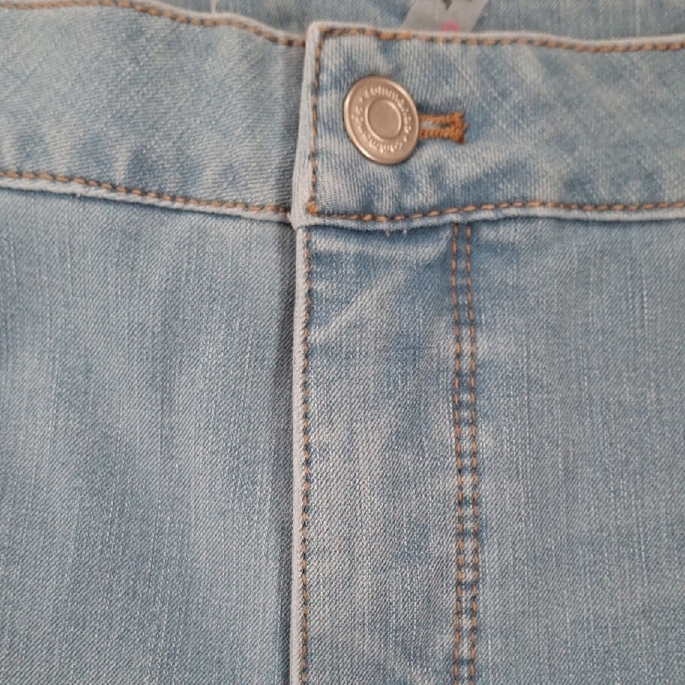 NWT Commando Do-It-All Denim High-Rise Cropped Wide Leg Jeans Size XL - Picture 8 of 9